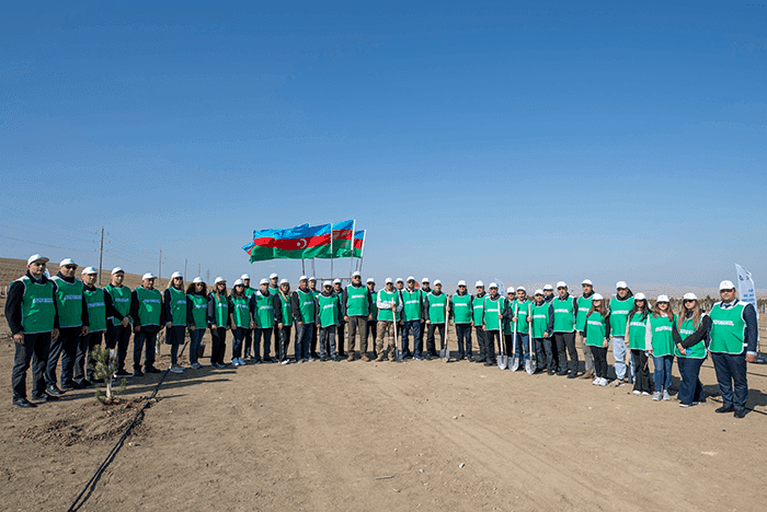 “Azpetrol” arranges for a tree planting campaign