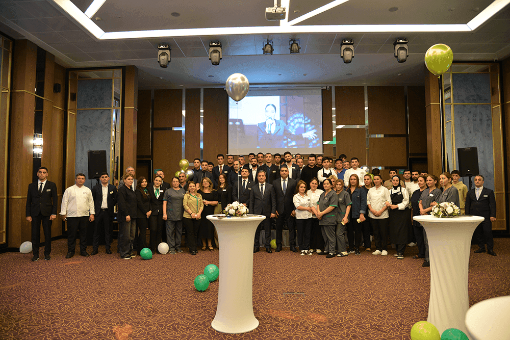 “Wyndham Garden Baku” hoteli bu gün 2 yaşını qeyd edir