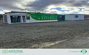 Компания «Азпетрол» сдала в эксплуатацию 102-ю АЗС «Модуль» в Ханкенди 